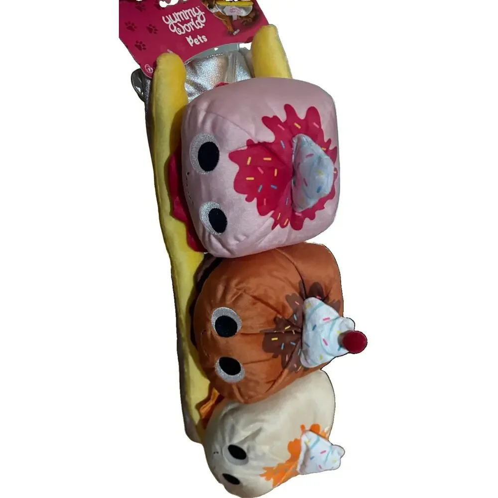 Kidrobot Yummy World Banana Split Pet Dog Costume Large Halloween ice Cream